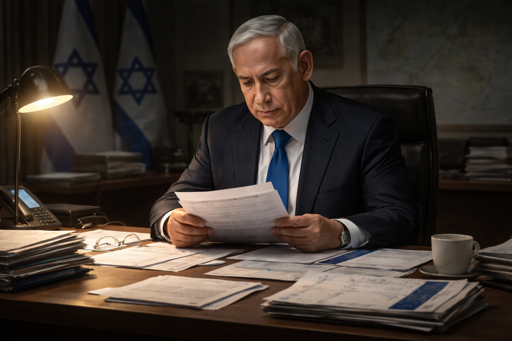 investigasi-soroti-catatan-netanyahu-soal-peringatan-hamas