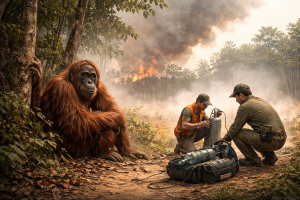 karhutla-kalteng-ancam-orang-utan-kemenhut-siapkan-evakuasi